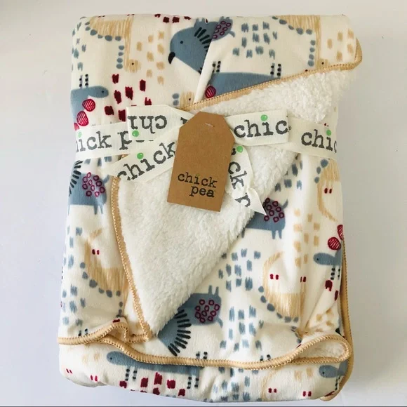 Chick pea new arrivals baby blanket